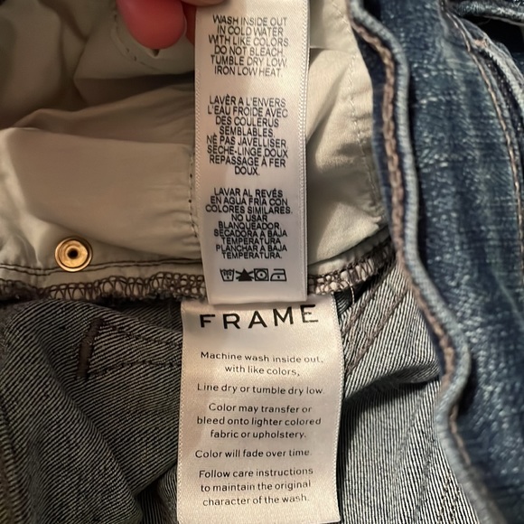 Frame Le High Skinny Jeans Size 27 - Picture 7 of 7